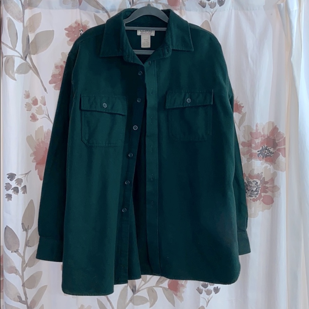 L.L. bean heavy duty button up